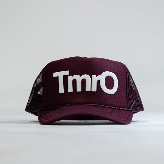 TmrO Trucker Hat -Burgundy