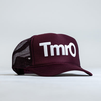 TmrO Trucker Hat -Burgundy