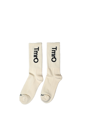 TmrO Crew Socks in Cream