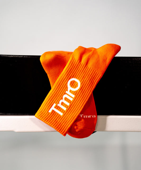 TmrO Cozy Socks - Ultra Orange