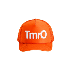 TmrO Trucker Hat in Tangy Orange