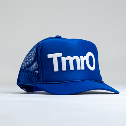 TmrO Trucker Hat -  Blue Cherry