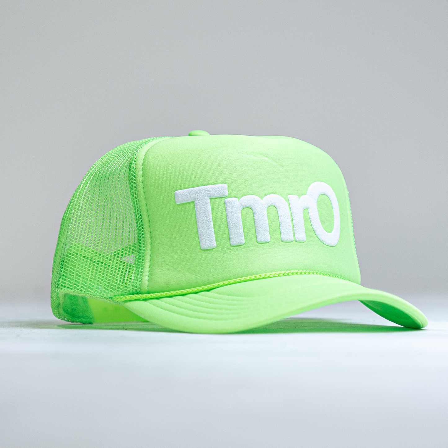 TmrO Trucker Hat - Summer Neon Green