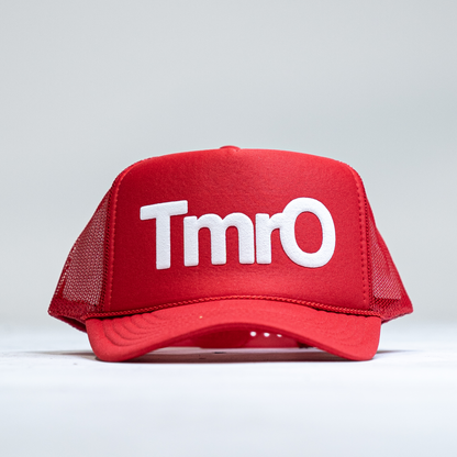 TmrO Trucker Hat - Cherry Red